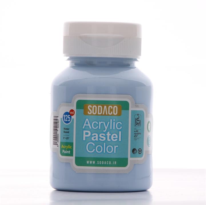 رنگ اکریلیک پاستلی 125 میل آبی پودر کدacrylic PASTEL2767